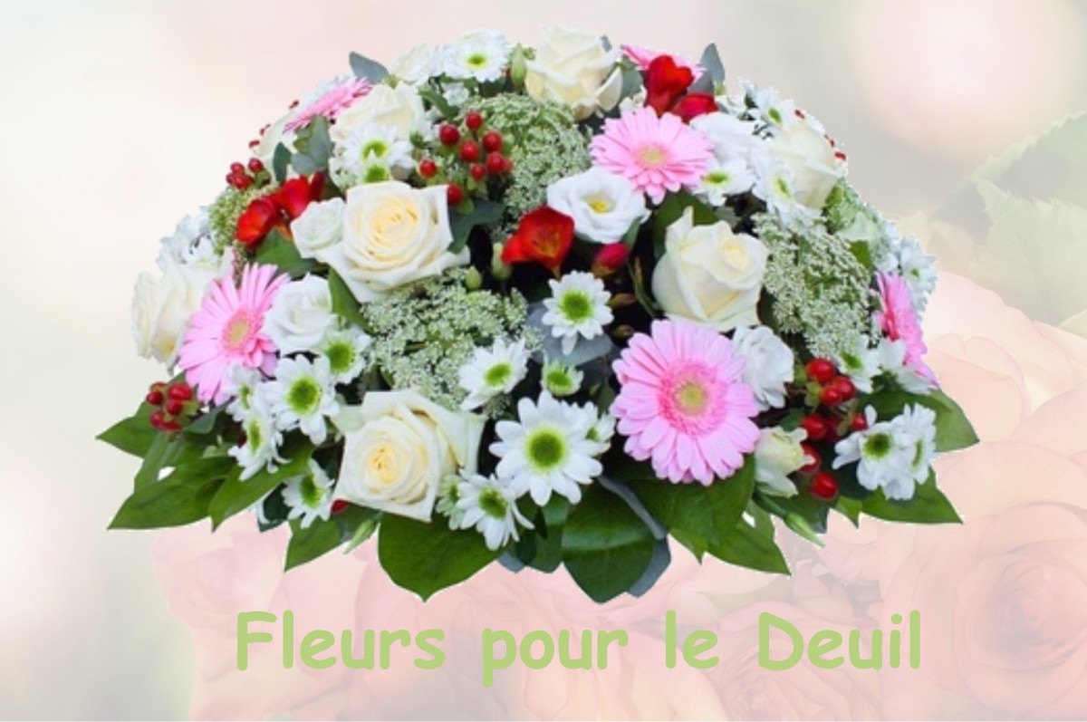 fleurs deuil SOUDAINE-LAVINADIERE